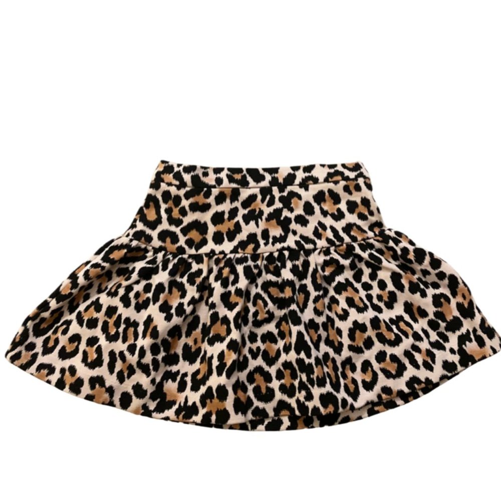 Kate Spade Leopard Print Skirt 2T